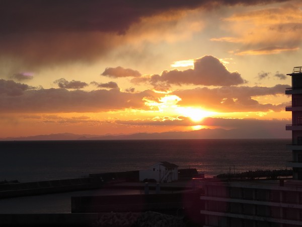 夕日 夕日
