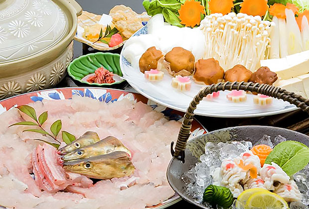 絶品クエ料理★幻の高級魚★くえ鍋　コースプラン